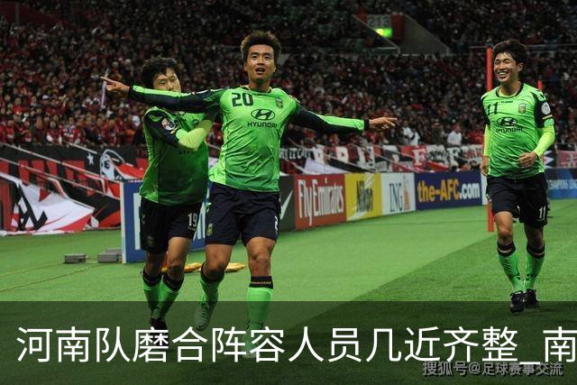 河南队磨合阵容人员几近齐整 南基一剑指中超前六